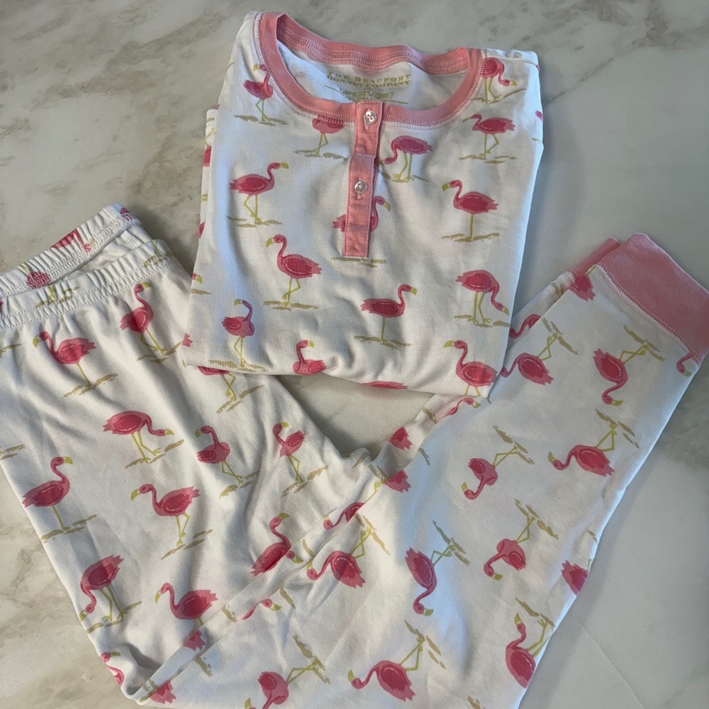 TBBC flamingo pajamas